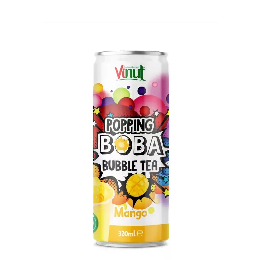 Popping Boba Bubble Tea Mango Flavor packaging — view 1