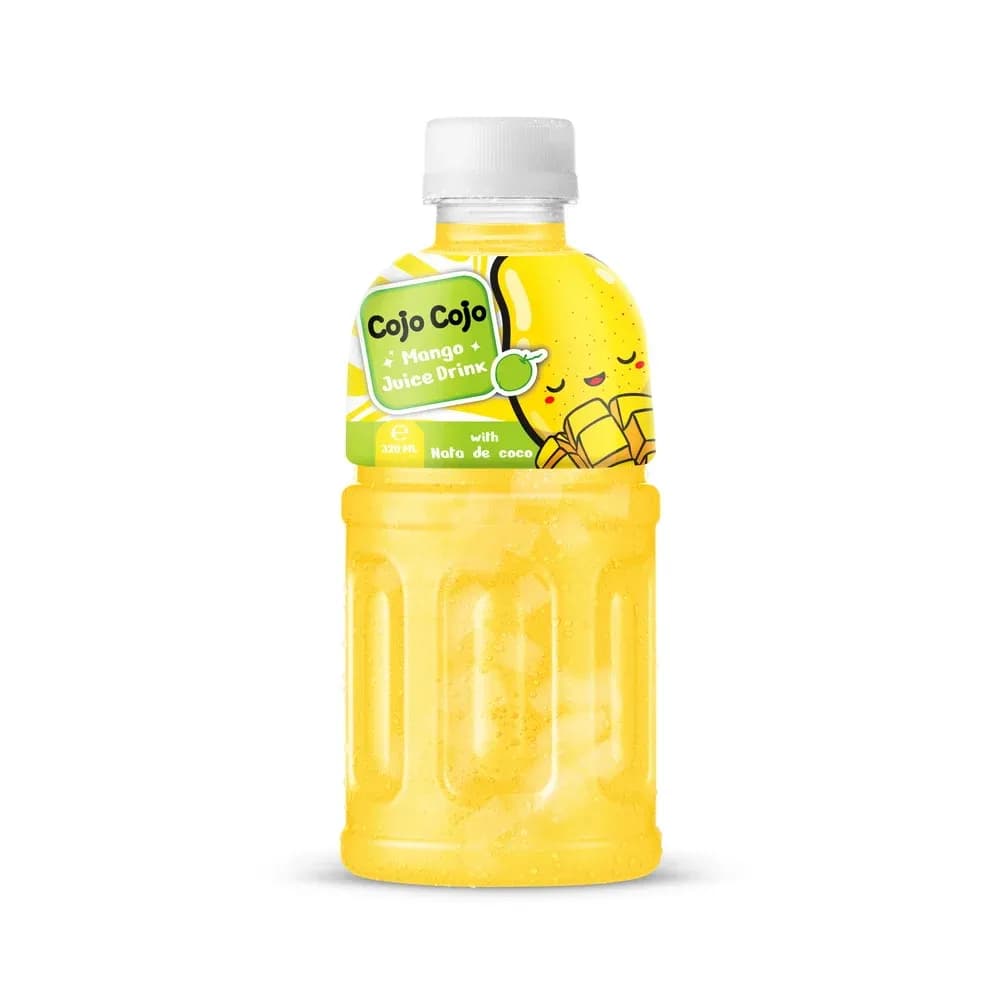 Cojo Cojo Mango Juice Drink with Nata de Coco packaging