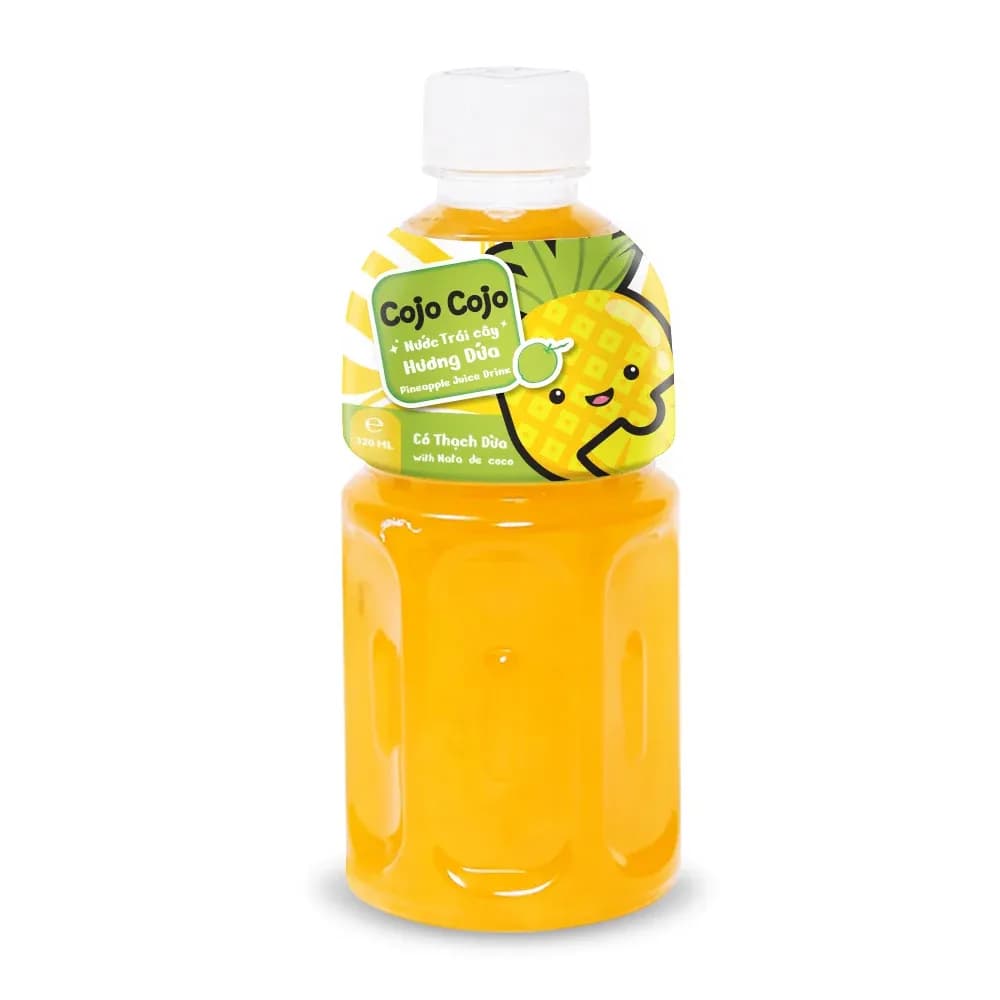 Cojo Cojo Pineapple Juice Drink with Nata de Coco packaging