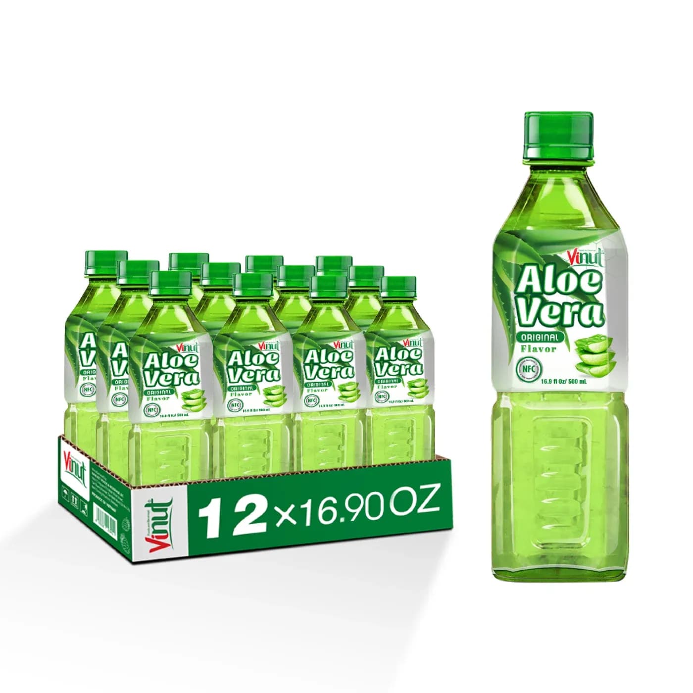 Aloe Vera Drink Original Flavor packaging
