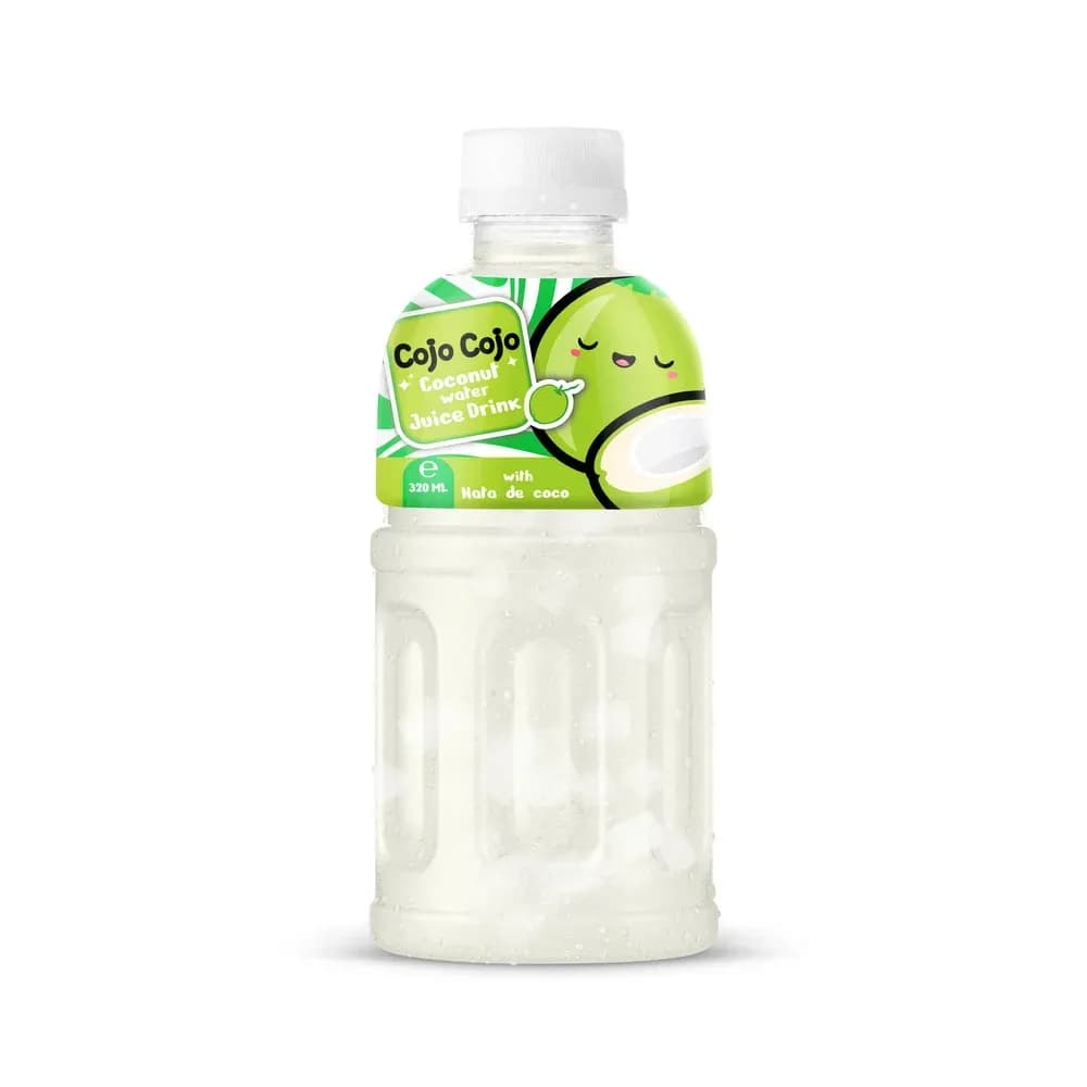 Cojo Cojo Coconut Water Juice Drink with Nata de Coco packaging