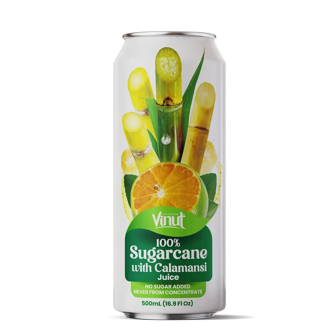 Vinut 100% Sugarcane Juice with Calamansi 16.9 fl oz (500ml) – No Sugar Added & NFC packaging