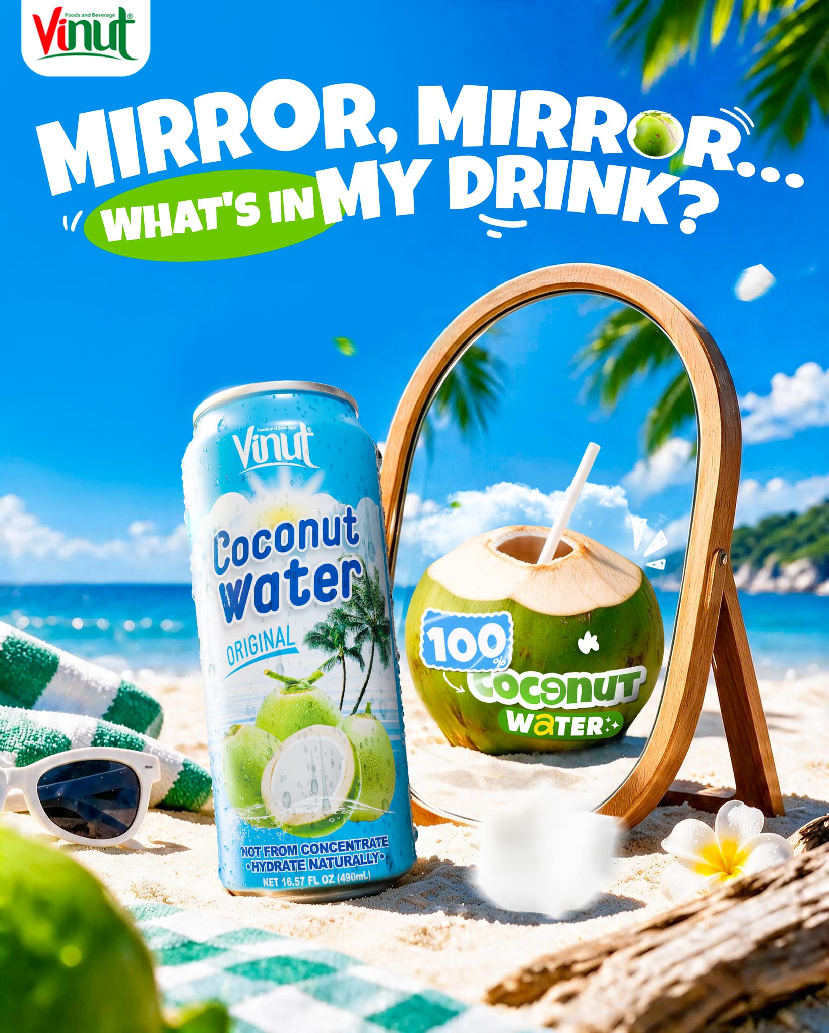 100% Coconut Water