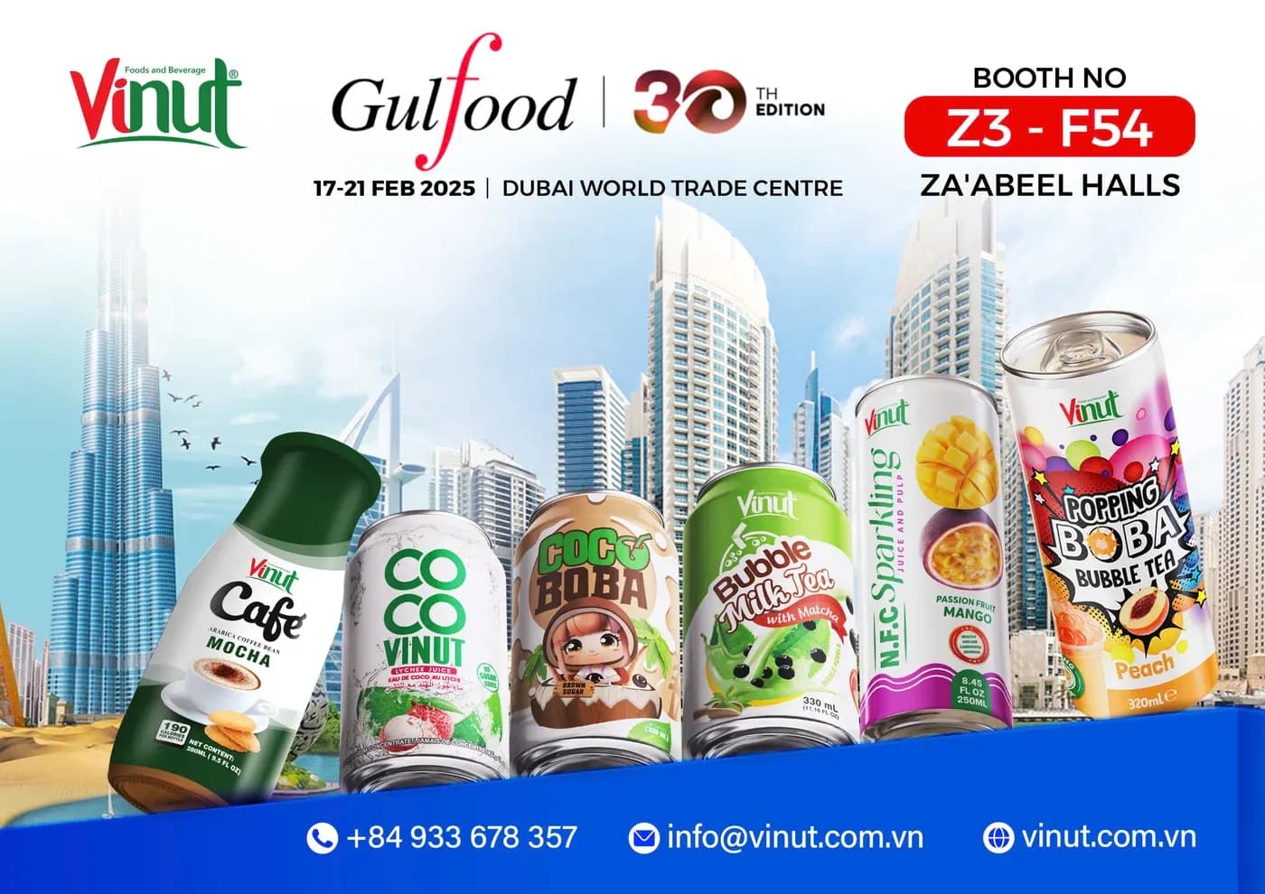 Vinut Joins Gulfood 30: Towards the Future of Food & Beverage Industry
