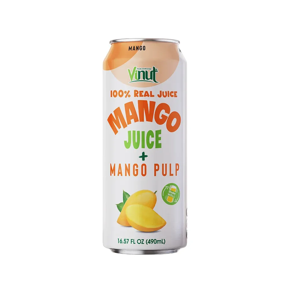 Mango Juice with Pulp packaging