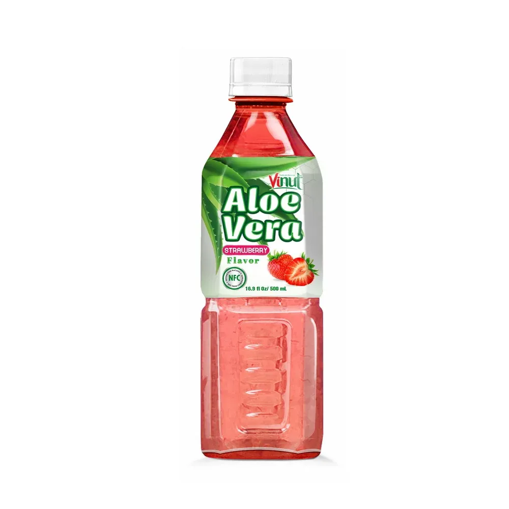 Aloe Vera Drink Strawberry Flavor packaging
