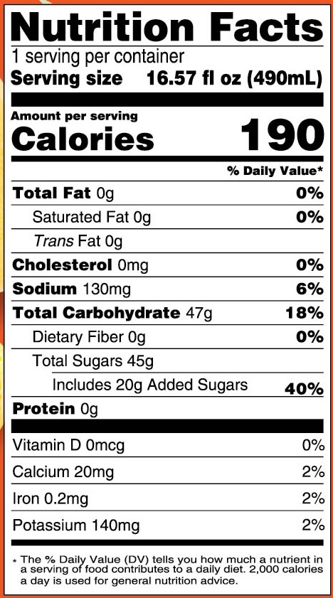 Nutrition Facts