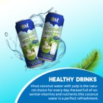 (12x16.57 fl oz) VINUT Coconut water with pulp - Image 4
