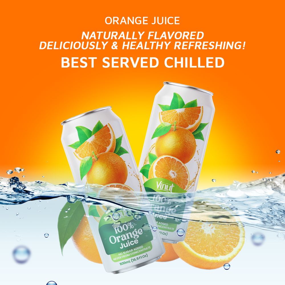 16.57 fl oz Vinut 100% Real Orange Juice (no sugar added) - Image 5