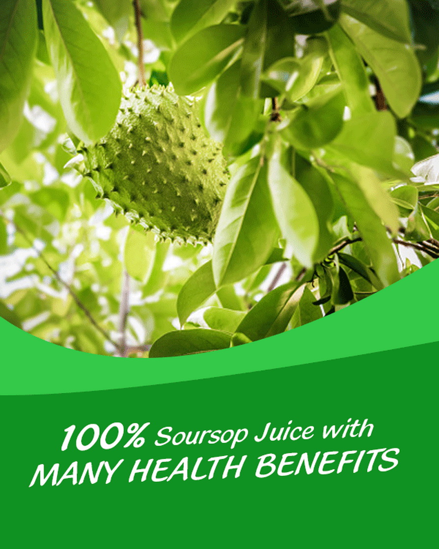 100% Soursop Juice drink vinut without pulp 600x750