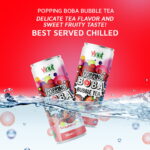320ml Vinut Popping Boba bubble tea with Strawberry flavor - Image 8