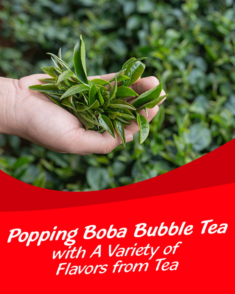320ml Popping Boba Bubble Tea With Strawberry Flavor 600x750