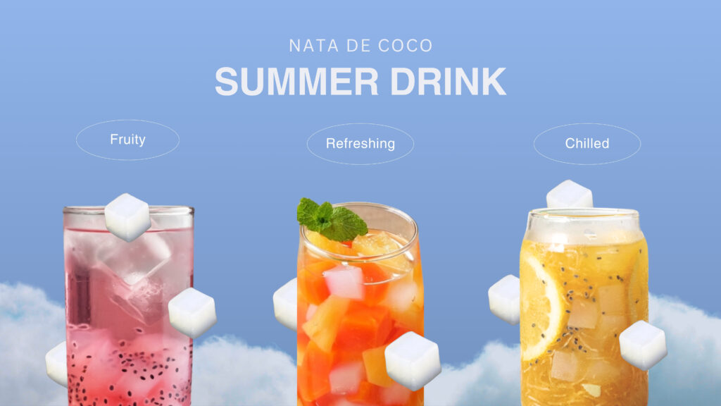 The Hot Beverage Trend: Natadecoco Jelly and Fruit Juice for a Refreshing, Nutritious Twist