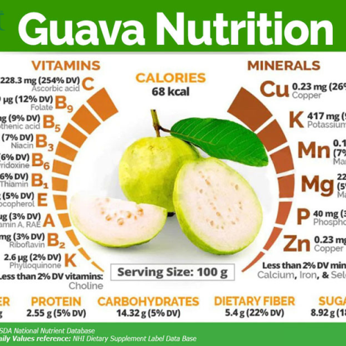 Vinut_Guava nutrition